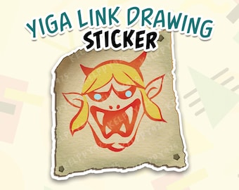Yiga Link Drawing Sticker