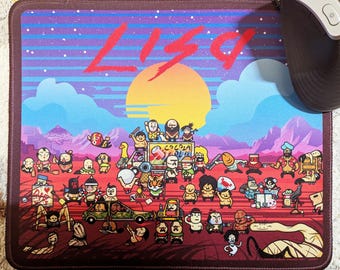Lisa the Painful Mouse Pad | Lisa RPG Mousepad 10x12 Inches