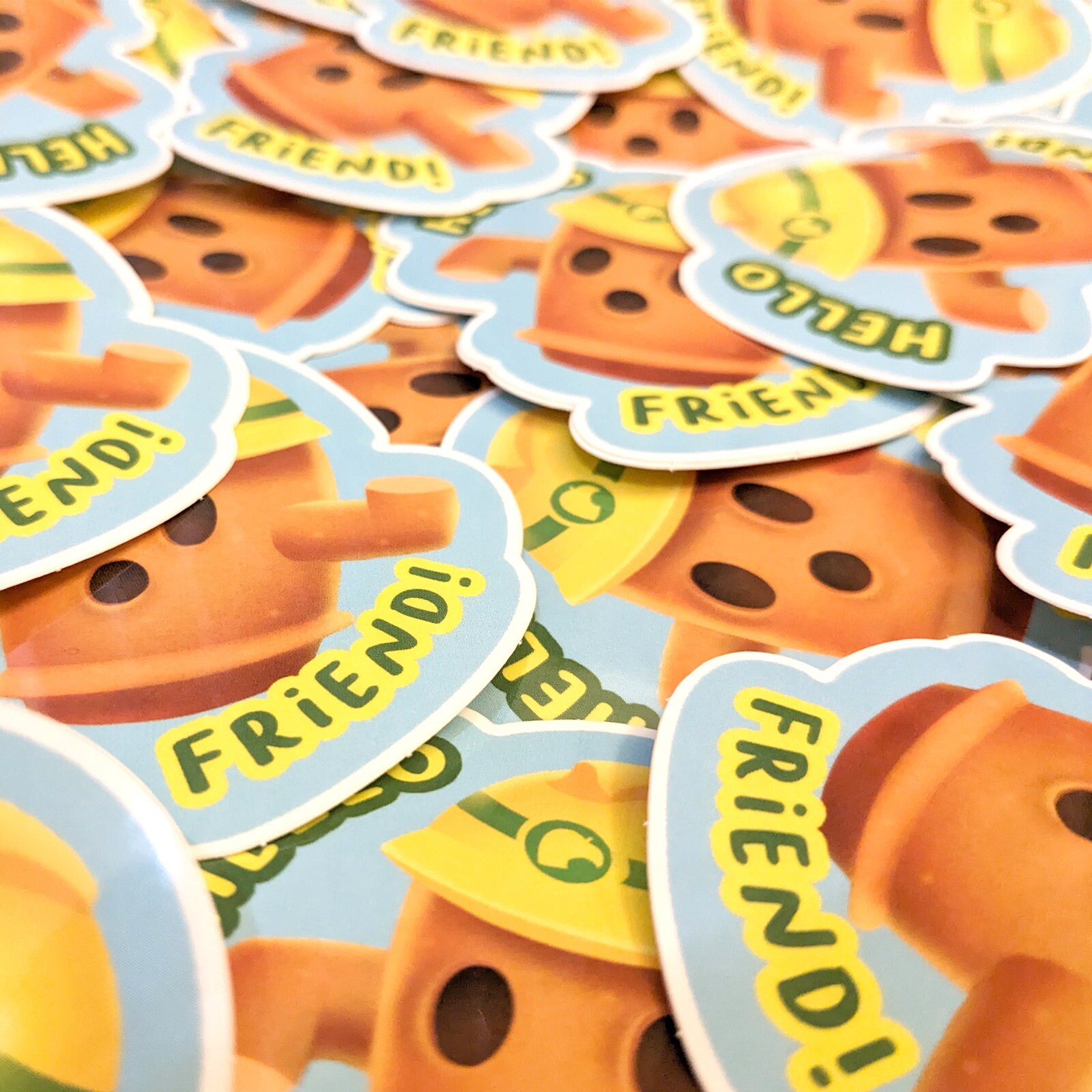 Gyroid Stickers Lloid Gyroid Vinyl Sticker Animal Crossing ACNH New Horizons - Etsy