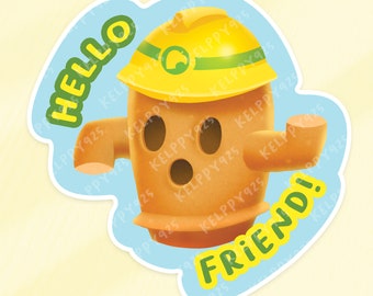 Lloid Gyroid Vinyl Sticker Animal Crossing ACNH New Horizons