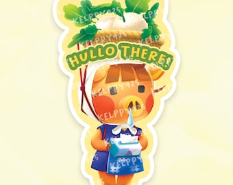 Daisy Mae Sticker Animal Crossing ACNH New Horizons Vinyl Sticker