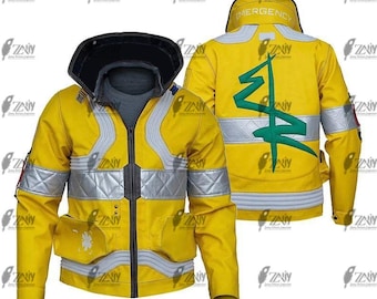 Cyberpunk 2077 David Martinez Lederjacke: Cosplay, handgefertigt, anpassbar