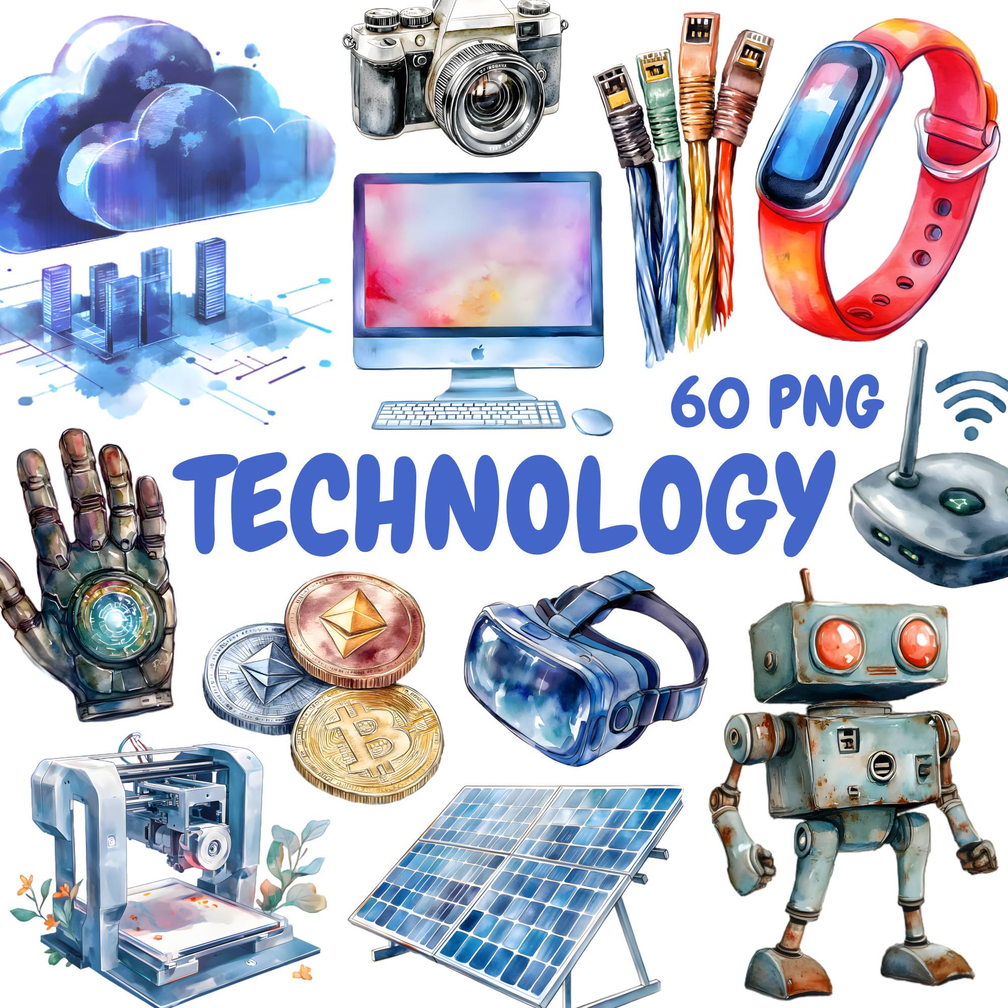 Technology Clipart - Etsy, image size:2000x2000