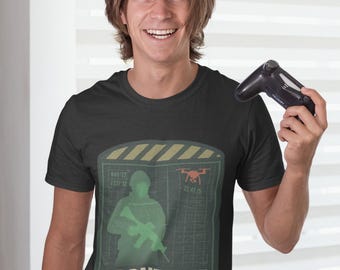 Frontline Recon Division Graphic Tee | FPS Gamer Gift