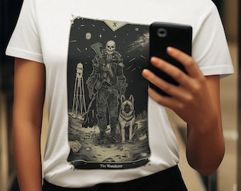 Fallout Game Shirt, Wanderer Tarot Card, Amazon Prime TV Show Tee, Perfect Gift for Fallout Video Game Fans