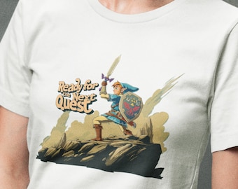 Zelda Warrior T-Shirt, Fantasy Gamer Apparel