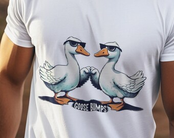 Goose Bumps T-Shirt - Funny Geese Pun Tee