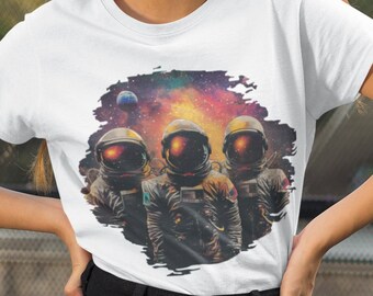 Astronaut Galaxy T-Shirt, Space Adventure Tee