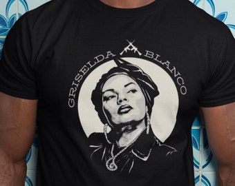 Griselda Blanco "La Madrina" Portrait T-Shirt – Netflix Series Inspired