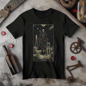 Camiseta de tarô The Wanderer Fallout, programa de TV, presente perfeito para fãs de videogame Fallout