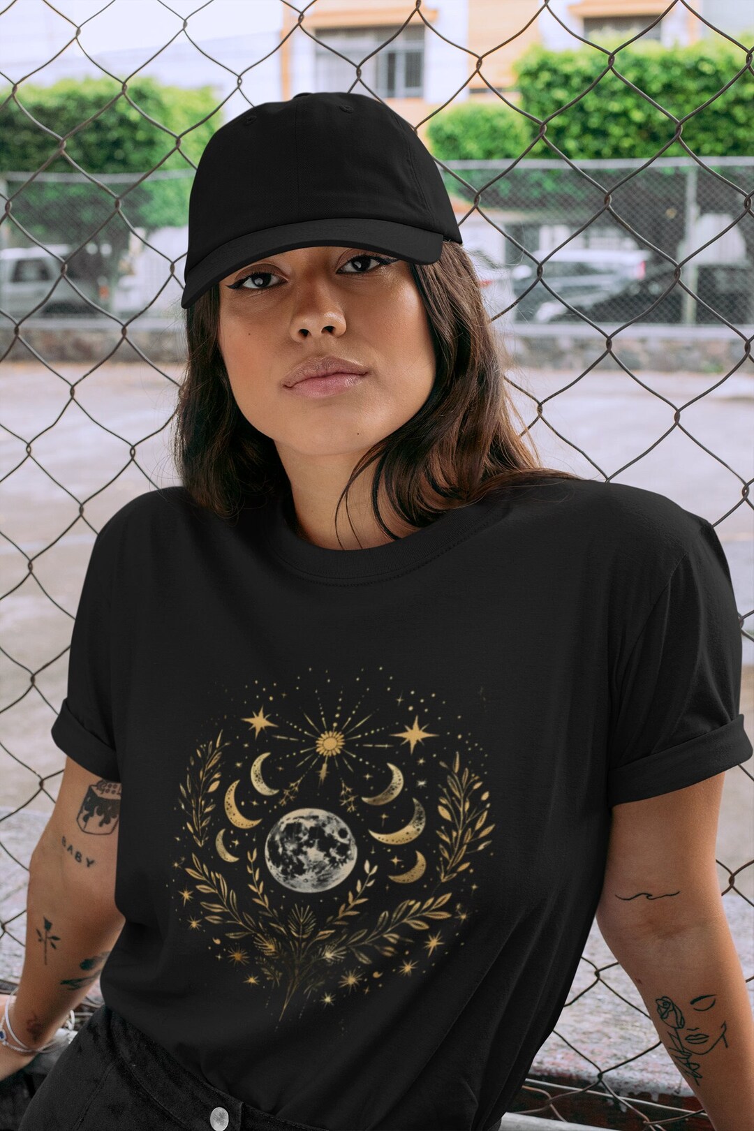 T-Shirt Gothique <br /> Phase Lunaire