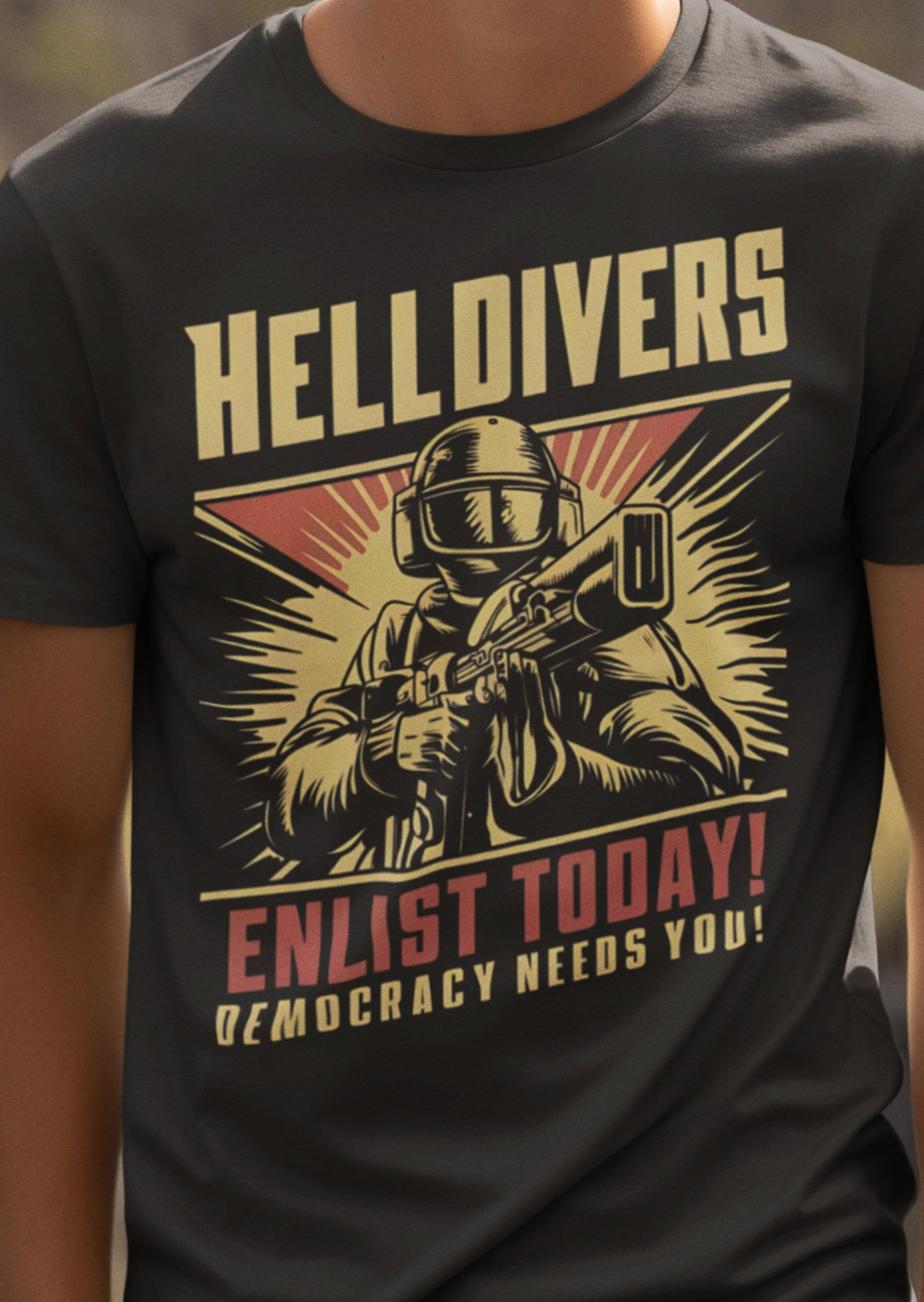 Helldivers 2 tee - Etsy 日本