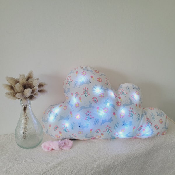 Coussin veilleuse nuage