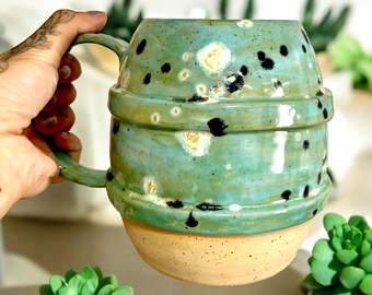 Handmade Ceramic Stoneware Beer Mug