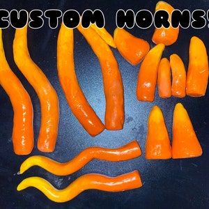 Handcrafted Custom Homestuck Troll Horns for Cosplay & Collectibles