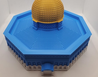 Dome of the Rock Model - Detailed Islamic Architecture Replica