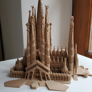 Gran Sagrada Familia, Modelo emblemático de Barcelona, Modelo arquitectónico de la Sagrada Familia, Recuerdo único de Barcelona, Modelo artístico de la Sagrada Familia