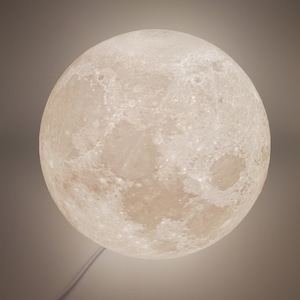 Moon Lamp, Realistic Lunar Surface Night Light, USB Powered LED Moon Light, Modern Home Decor, Unique Gift Lamp, Astronomy gift Space