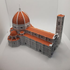 Duomo of Florence, Detailed Cathedral Diorama – Perfect Italian Souvenir – Unique Florence Gift for Art Lovers - Brunelleschi, Italy Gifts