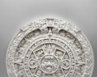 Aztec calendar. Exact replica of the 