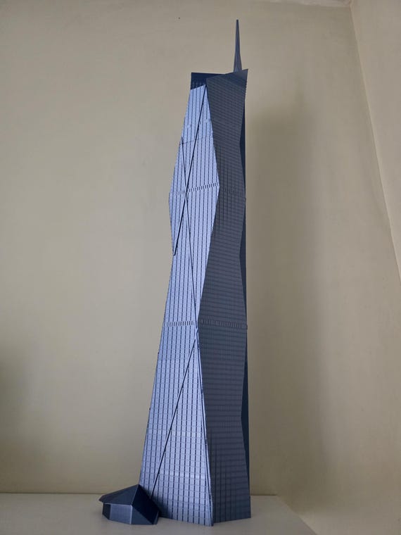 Merdeka 118 Scale Model, Kuala Lumpur Malaysia Skyscraper