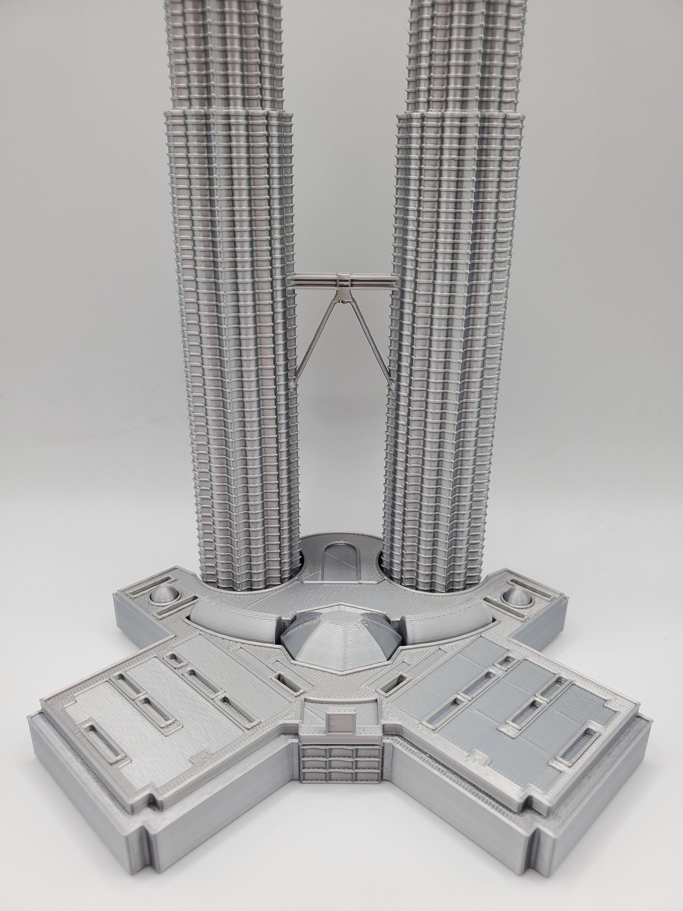 ペトロナスツインタワー模型ジオラマ - 建築ランドマークのレプリカ