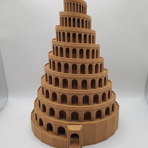 Tower of Babel Model - Diorama Scale Model - Babel tower complete version - Unique Decorative Piece for History & Architecture Enthusiasts