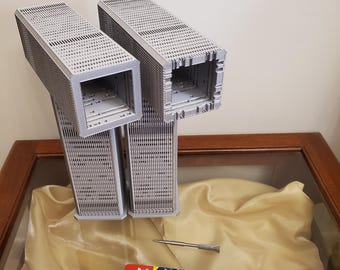 ツインタワーモデル、ワールドトレードセンターモデル象徴的な