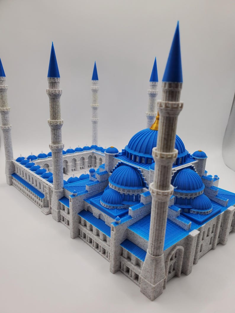 Blue Mosque - Sultanahmet Mosque Miniature | Ottoman Architecture ...
