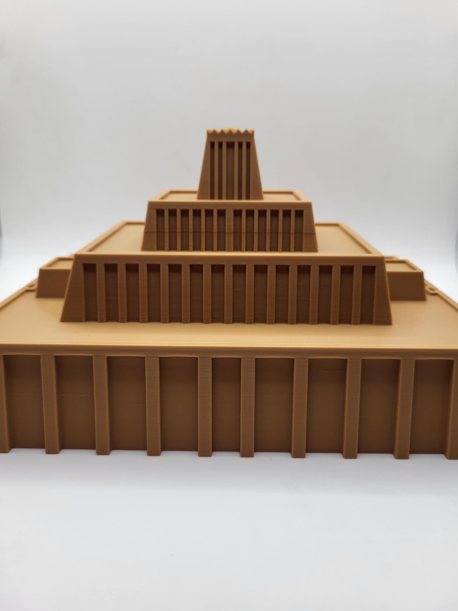 Ziggurat of Ur Model, Ancient Mesopotamian Temple, Historical Landmark ...