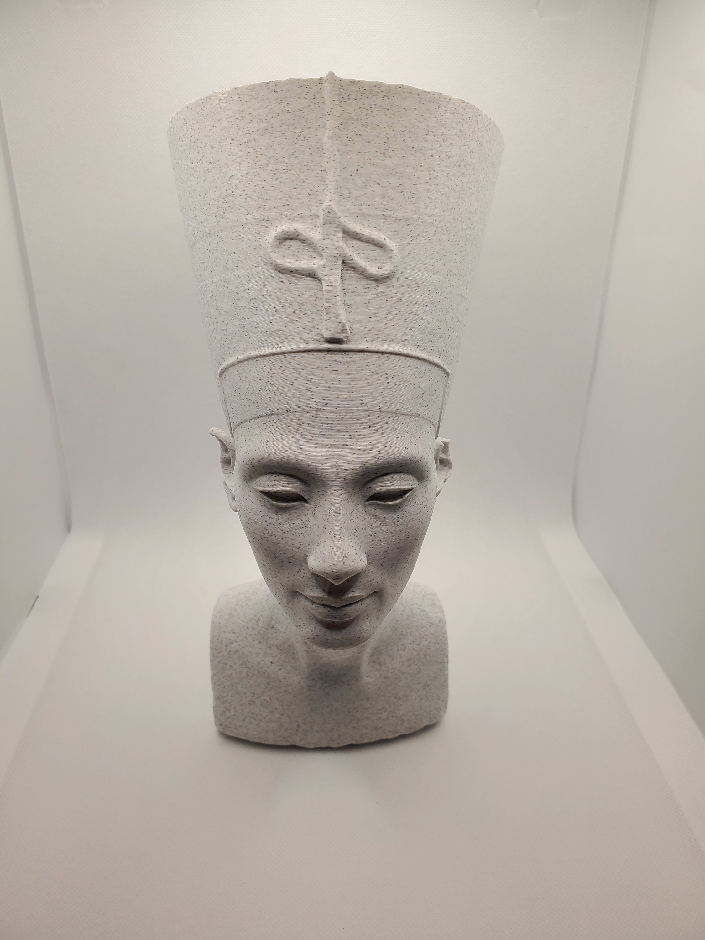 ネフェルティティ胸像、本物のエジプト女王モデル、古代史美術