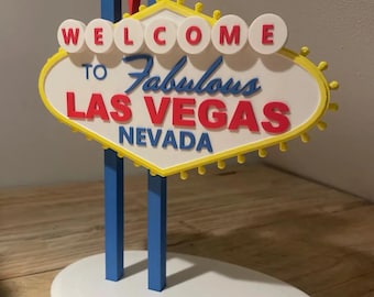 Welcome to Las Vegas Sign, Las Vegas Nevada souvenir, Las Vegas Icon Decor, Miniature Welcome Sign Souvenir, Las Vegas Nevada Gift