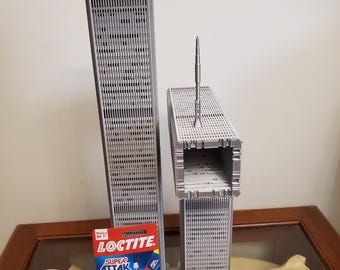 ツインタワーモデル、ワールドトレードセンターモデル象徴的な
