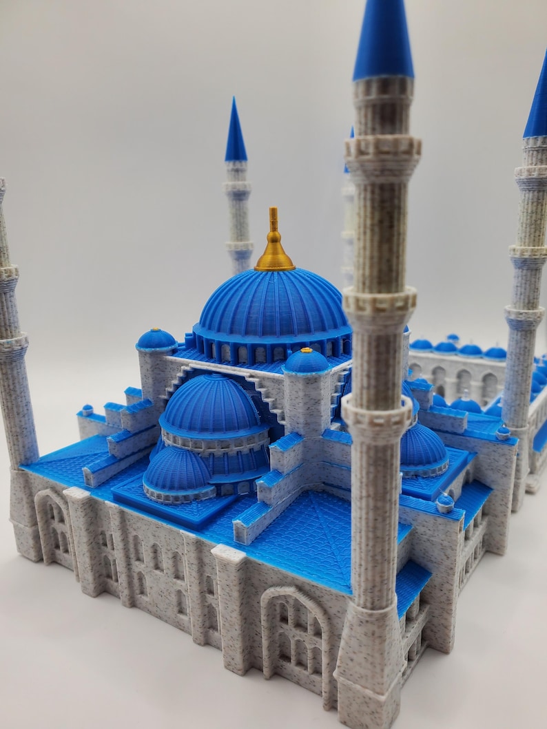 Blue Mosque - Sultanahmet Mosque Miniature | Ottoman Architecture ...