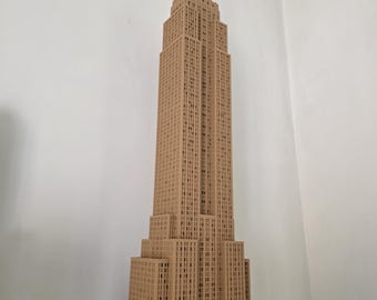 Empire State Building Crystal Figurine by Crystal World - Etsy