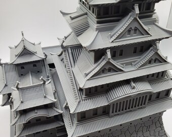 Himeji Castle Model - White Heron Castle Replica - Historical