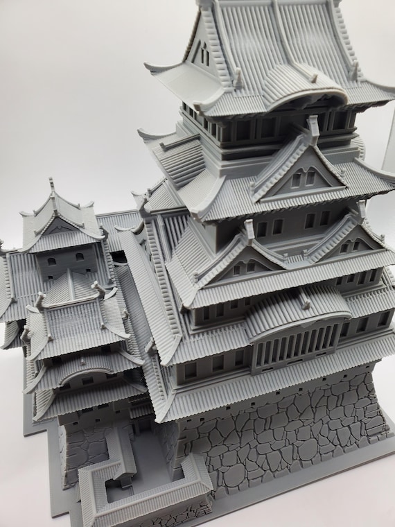 Himeji Castle Model - White Heron Castle Replica - Historical