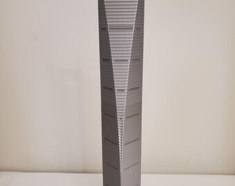 Shanghai World Financial Center Mode, Chinese Skyscraper Replica, Modern Architecture Decor for Home or Office Display, China skyscraper