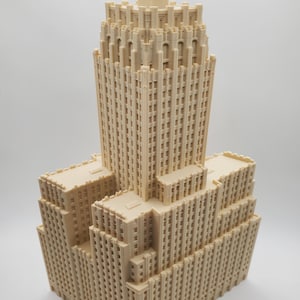 Verizon Building NYC, Barclay Vesey Art Deco Skyscraper, NYC Landmark Sculpture, Architectural Gift & City Decor, New York Building Replica