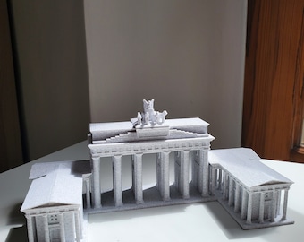 パルテノン神殿モデルキット、ギリシャ神殿のレプリカ、古代建築