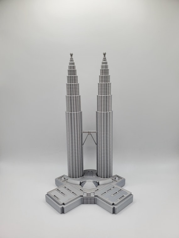 ペトロナスツインタワー模型ジオラマ - 建築ランドマークのレプリカ