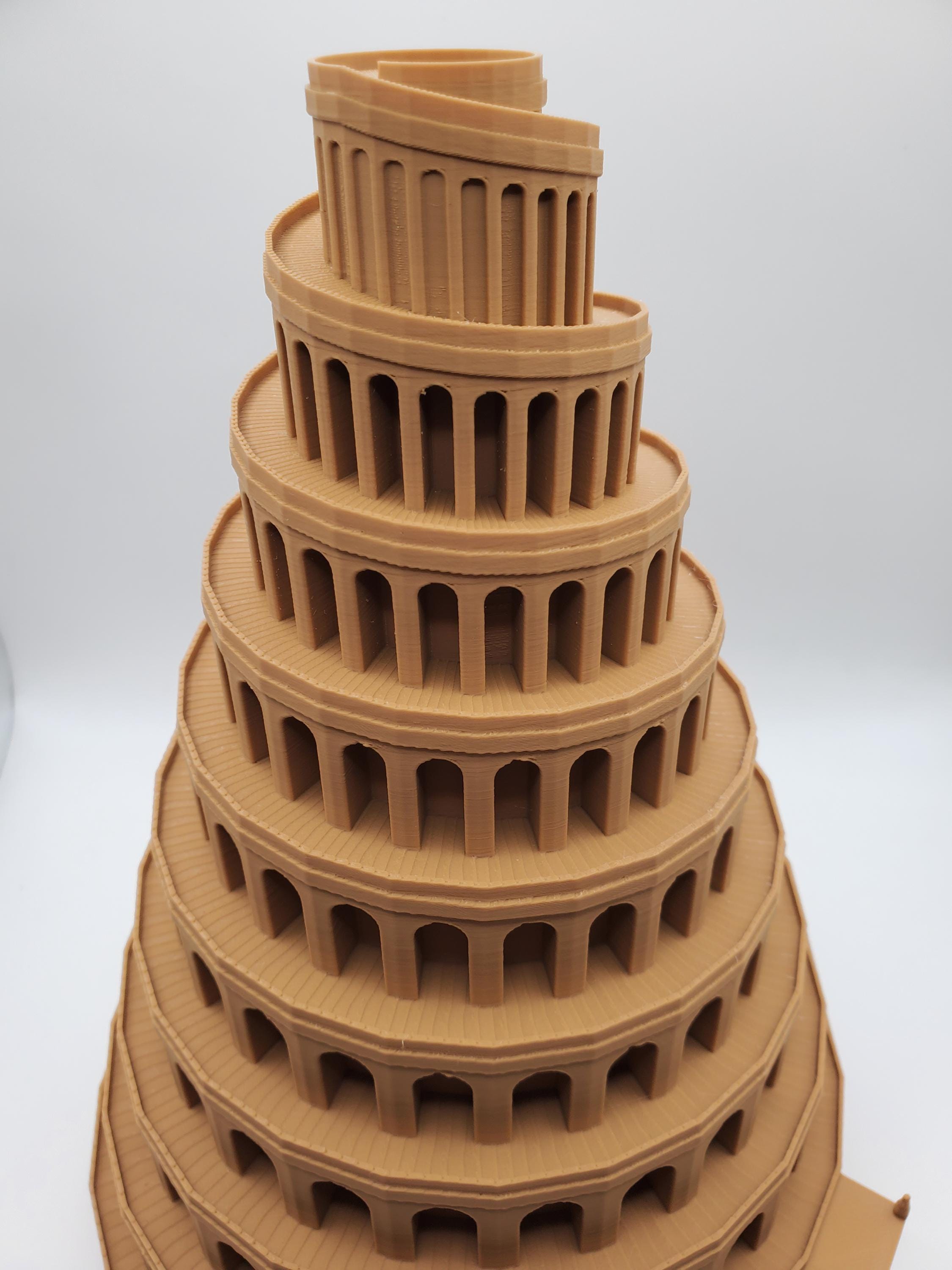 バベルの塔模型 - ジオラマスケールモデル - バベルの塔完全版 - 歴史