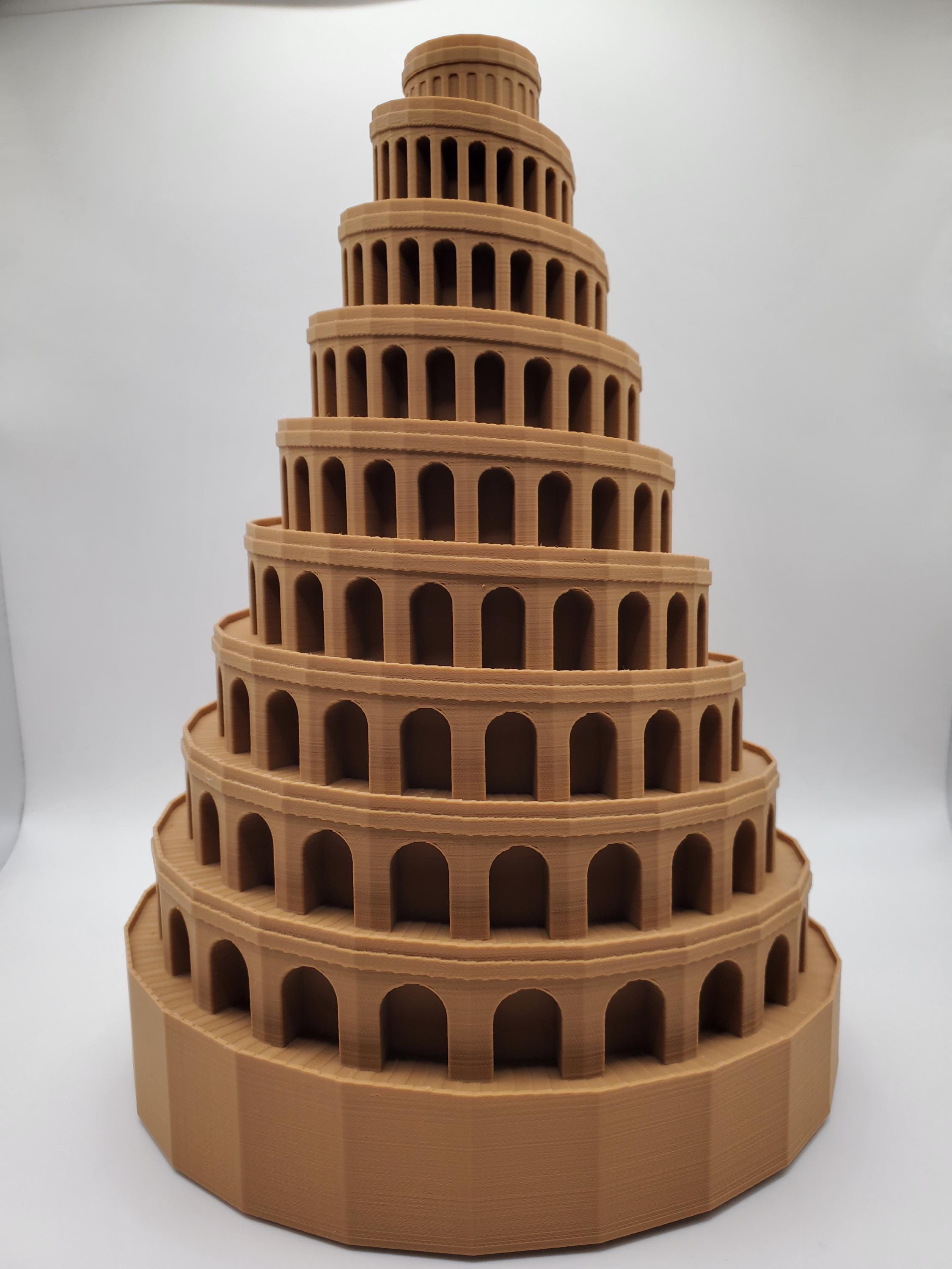 バベルの塔模型 - ジオラマスケールモデル - バベルの塔完全版 - 歴史