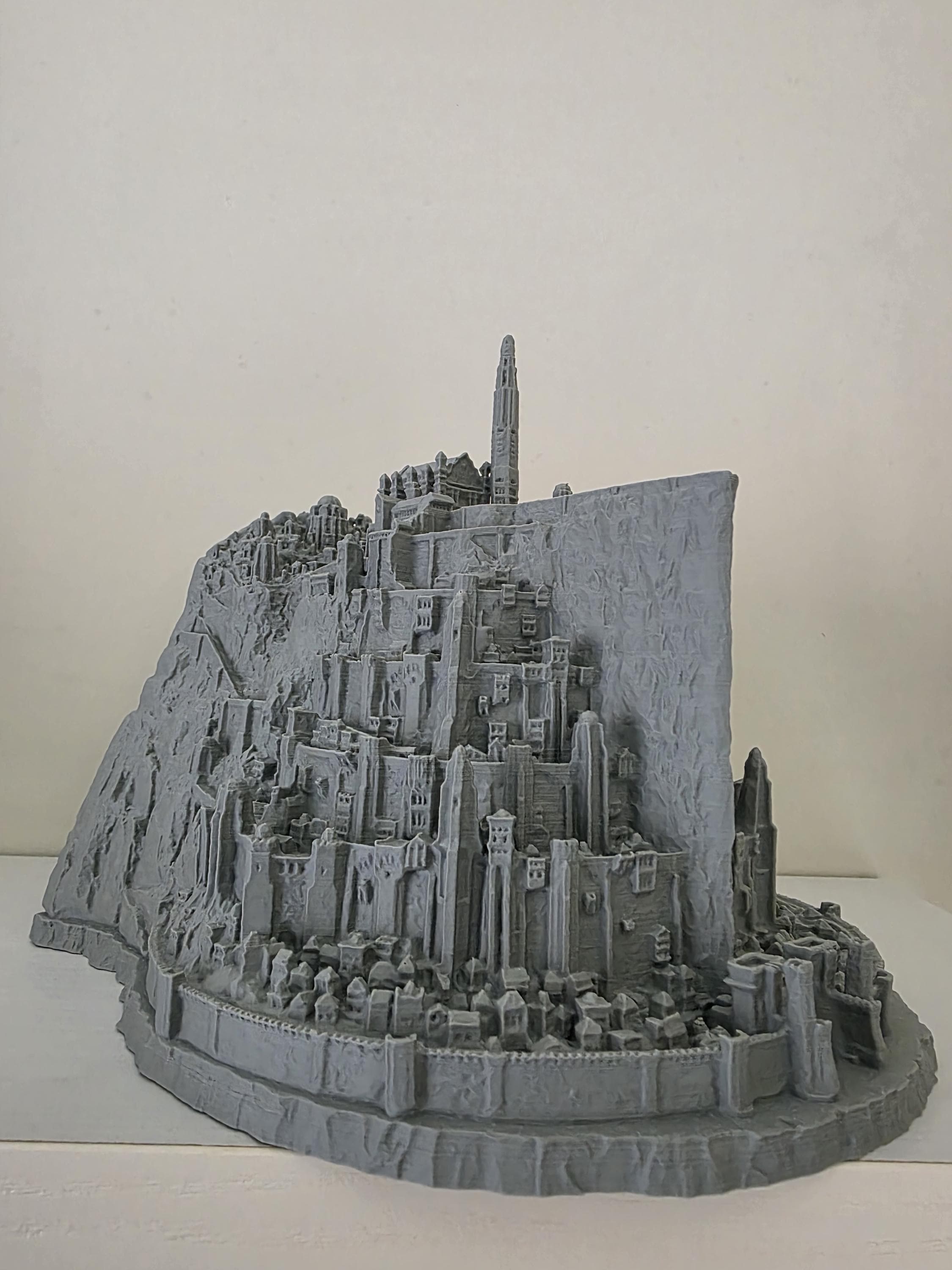 LORD OF THE Rings LOTR Ruins Scenery Statue Middle Earth Knights Of