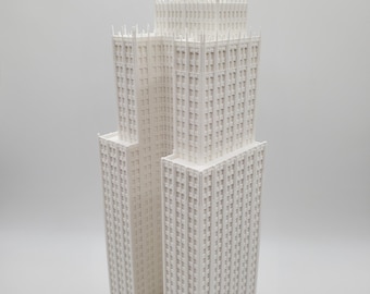 Grant Building, Pittsburgh Skyline, Art Deco Skyscraper, Collectible Architecture, Office Desk Decor, Gift for Architects, Pennsylvania gift