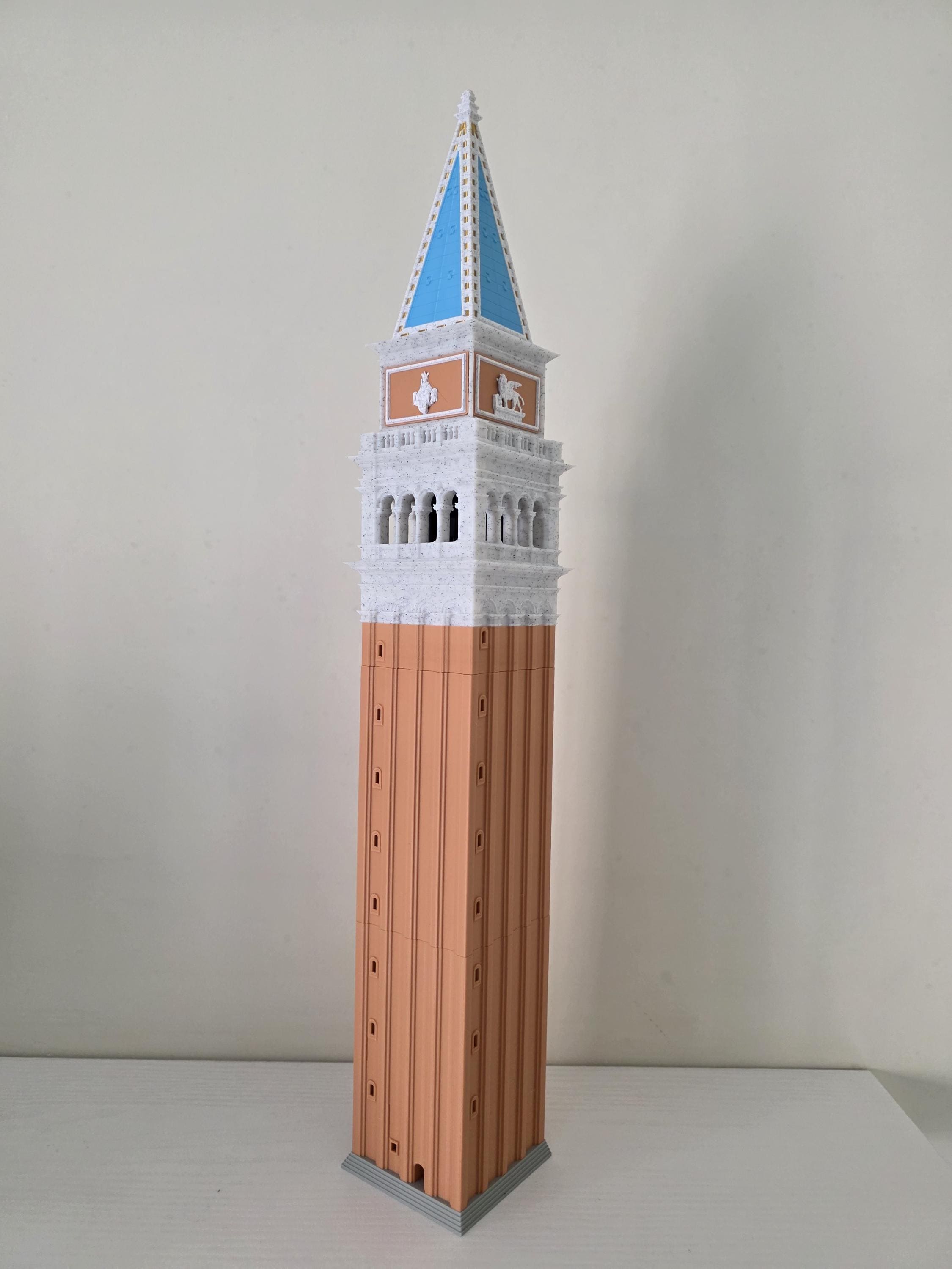 Campanile of San Marco Venice Model – St. Mark's Bell Tower