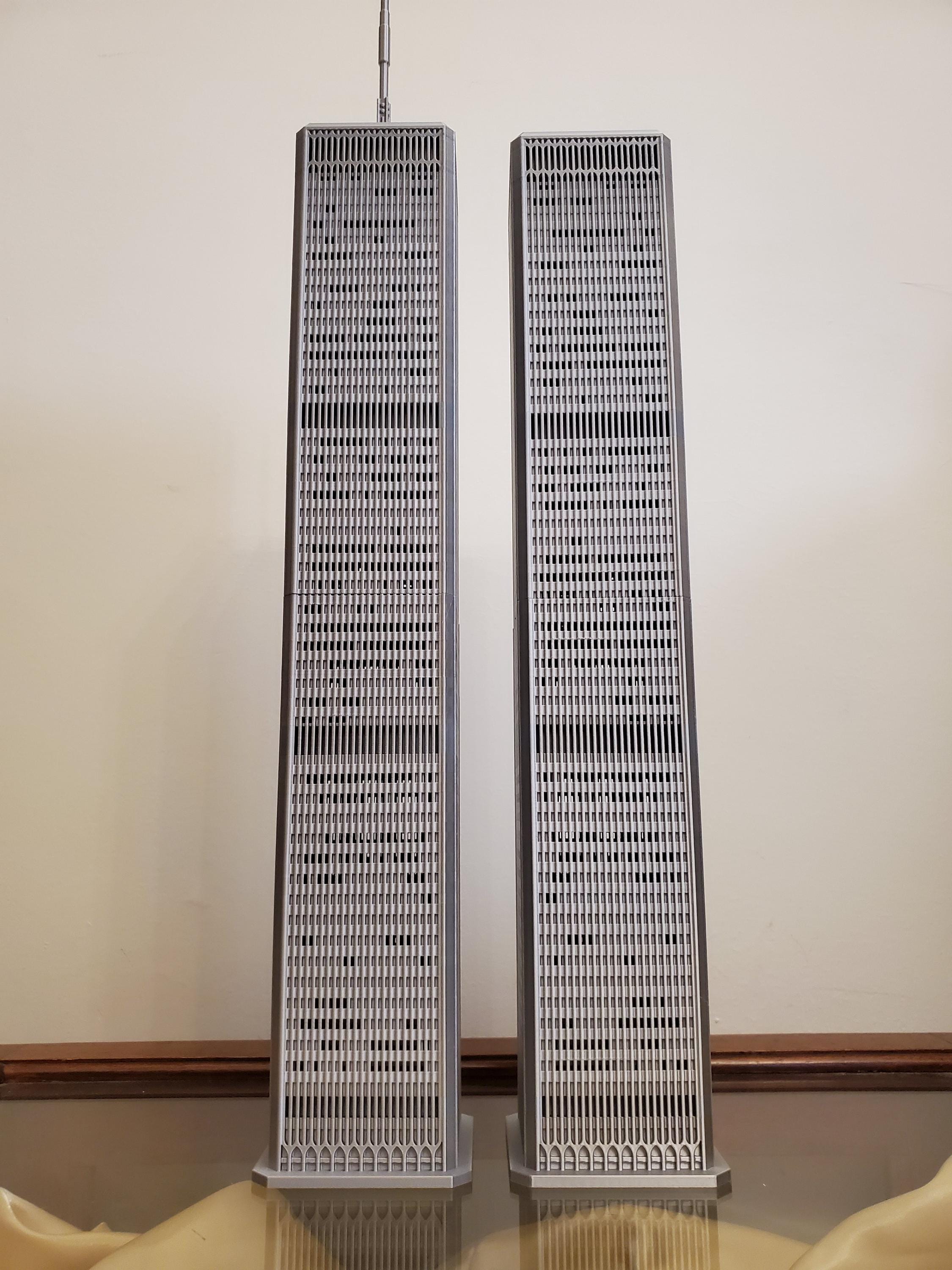 Twin Towers Model, World Trade Center Model Iconic New York