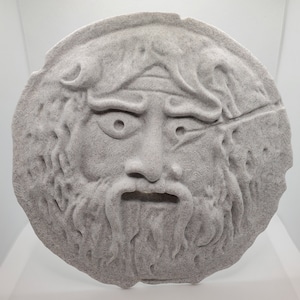 La Bocca Della Verita Modell - Replik eines römischen Wahrzeichens | Perfektes Rom Souvenir & Einzigartiges Dekor | Römische Feiertage Geschenk | Rom - Italien Geschenk