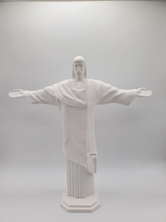 Christ the Redeemer Model – Replica of Iconic Wonder of the World, Religious Gift for Christian Home Decor Holiday Gifts - Brazil souvenir