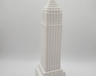 Gulf Tower, Pittsburgh Landmark, Pennsylvania Tower, Pittsburg building, Architectural Scale Model, Pittsburg Scale model for diorama scen